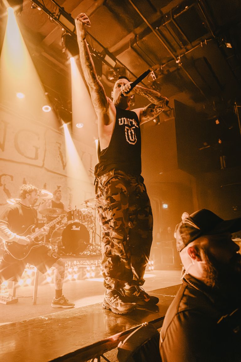 Parkway Drive performing live in Adelaide at Hindley Street Music Hall